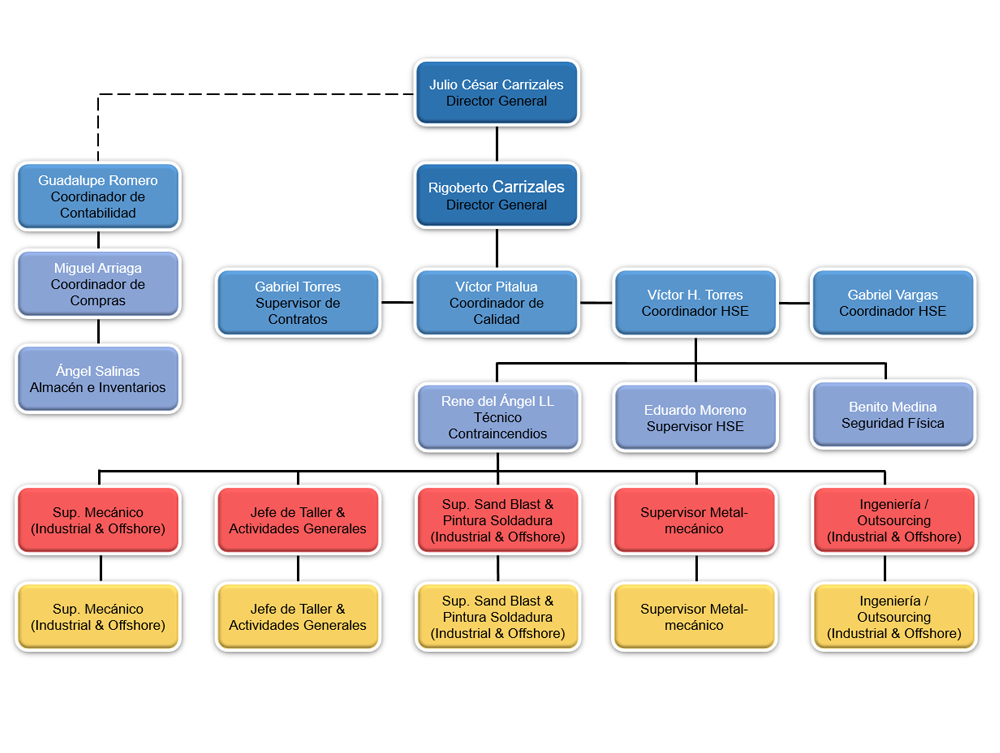 estructura organizacional